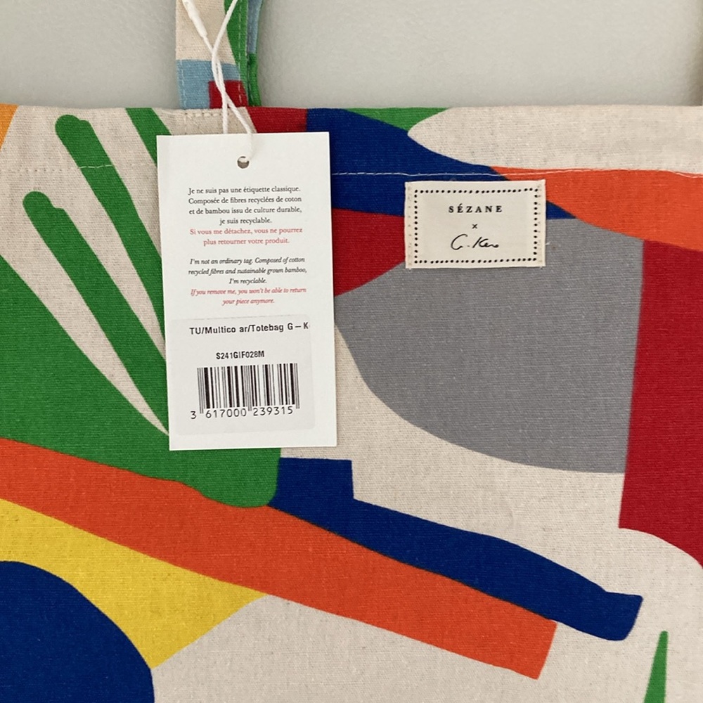 New Sezane Tote Bag - Picture 3 of 4